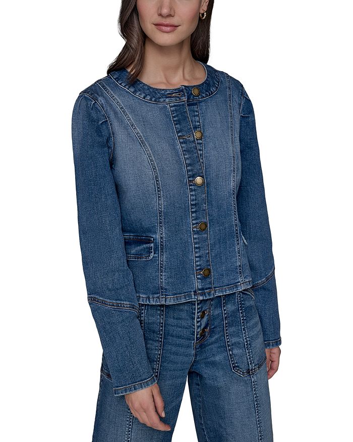 Джинсовая куртка KARL LAGERFELD PARIS, синий
Джинсовая куртка KARL LAGERFELD PARIS, синий