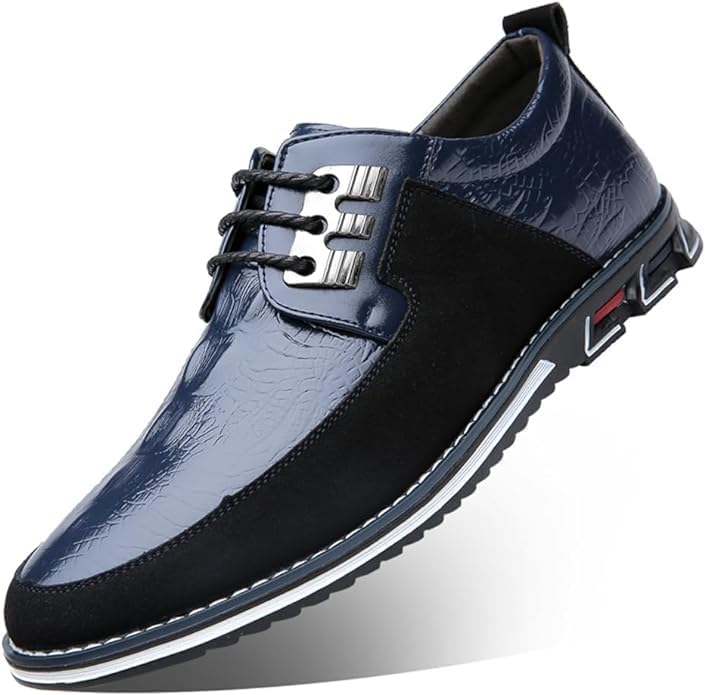 Мужские классические оксфорды, комфортные повседневные кроссовки для бизнеса, низкие с застежкой на шнуровке Generic, синий
Мужские классические оксфорды, комфортные повседневные кроссовки для бизнеса, низкие с застежкой на шнуровке Generic, синий