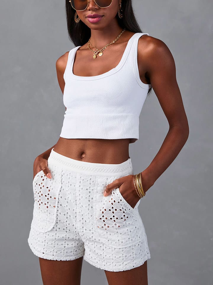 Тканевые шорты LA Angels, белый
Тканевые шорты LA Angels, белый