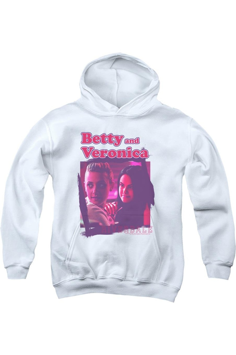 Реверсивный худи Riverdale для подростков "Бетти и Вероника" Gildan, белый
Реверсивный худи Riverdale для подростков "Бетти и Вероника" Gildan, белый