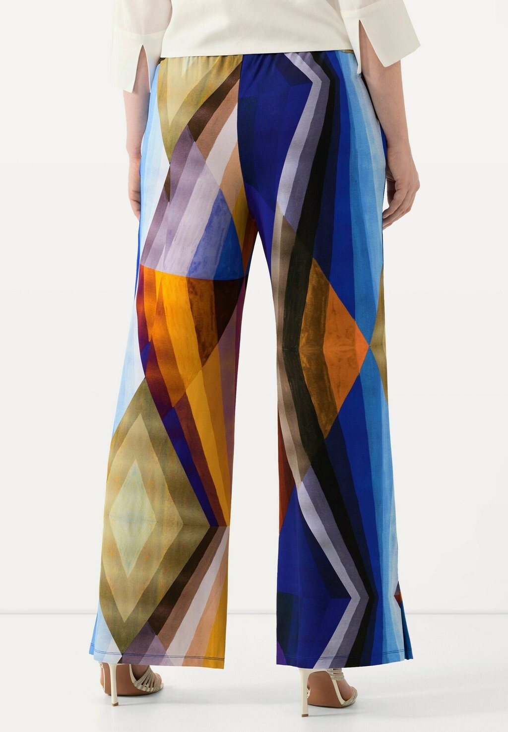 Брюки GEOMETRIC PRINT ELASTIC WAIST SLINKY Ulla Popken, синий
Брюки GEOMETRIC PRINT ELASTIC WAIST SLINKY Ulla Popken, синий