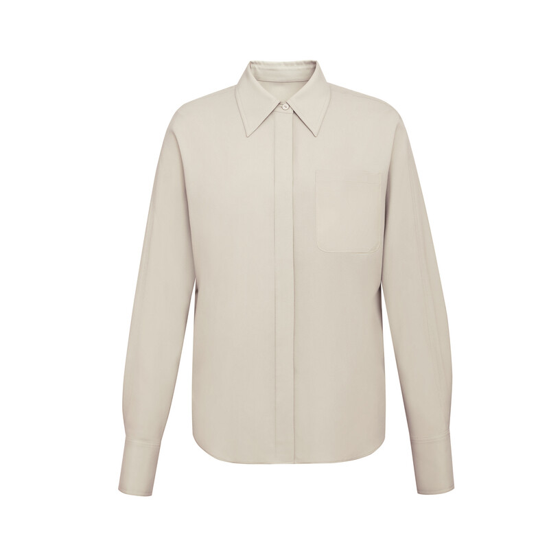 Женский пиджак-рубашка Deep Breath из ацетата, белая ракушка
Женский пиджак-рубашка Deep Breath из ацетата, белая ракушка