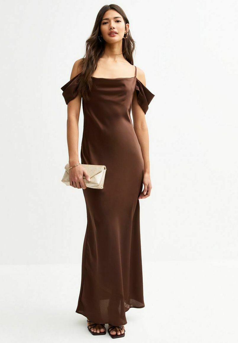 Платье BARDOT MIDAXI New Look, темно-коричневый
Платье BARDOT MIDAXI New Look, темно-коричневый