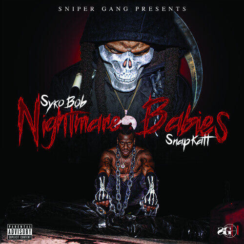CD диск Sniper Gang Presents Syko Bob & Snapkatt: Nightmare Babies
CD диск Sniper Gang Presents Syko Bob & Snapkatt: Nightmare Babies