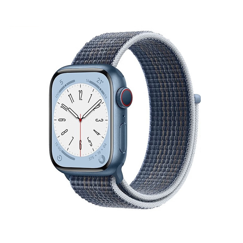Biaodaige Часы Strap Apple Compatibility Nylon Material, Storm Blue
Biaodaige Часы Strap Apple Compatibility Nylon Material, Storm Blue