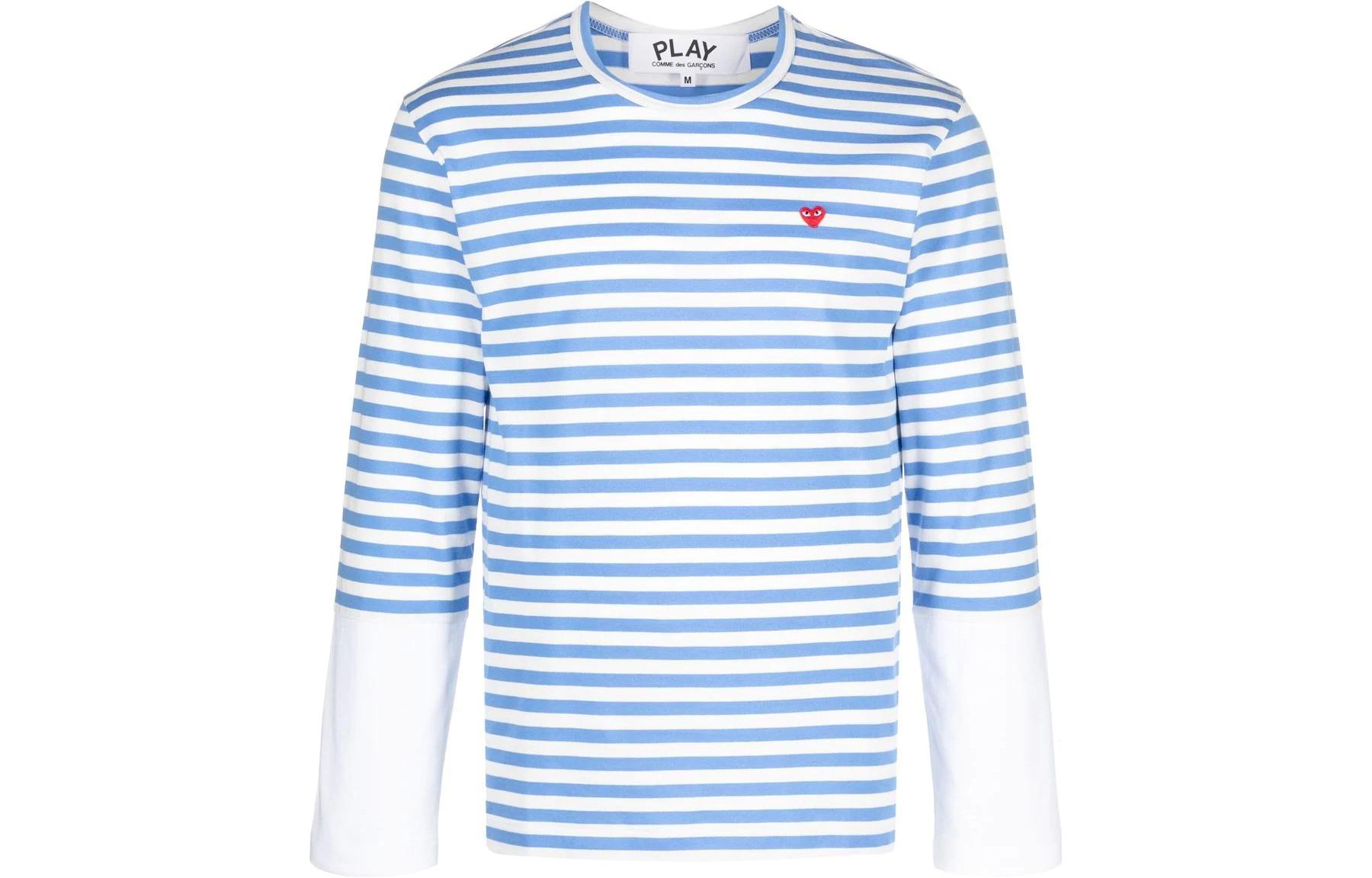 Футболка мужская синяя CDG Play
Футболка мужская синяя CDG Play