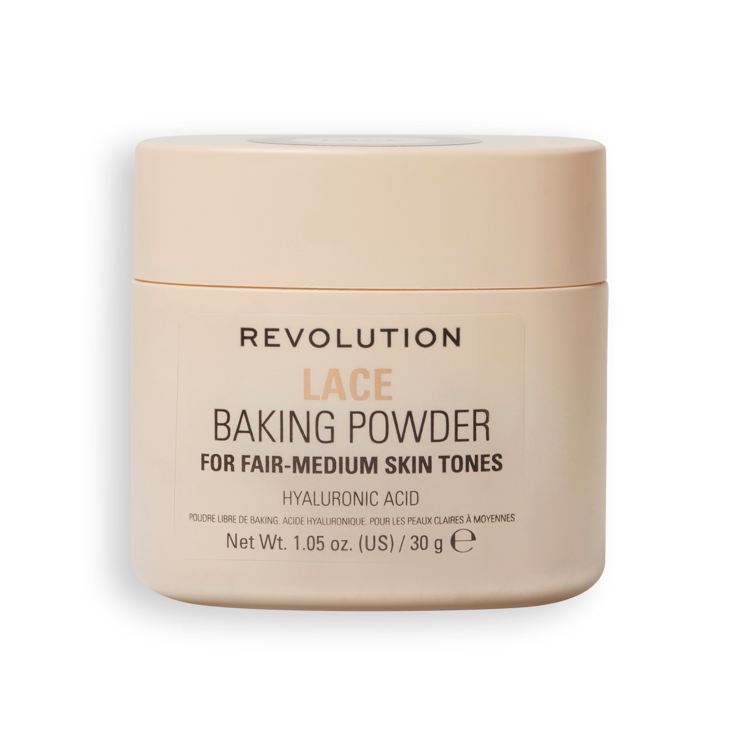 Пудра для лица loose baking powder Revolution, lace, вес 30 гр.
Пудра для лица loose baking powder Revolution, lace, вес 30 гр.