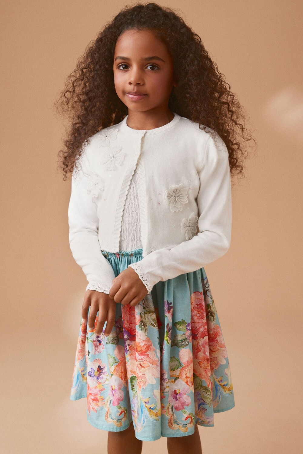 Болеро с пайетками и цветочным узором (от 3 месяцев до 16 лет) Next, экрю
Болеро с пайетками и цветочным узором (от 3 месяцев до 16 лет) Next, экрю