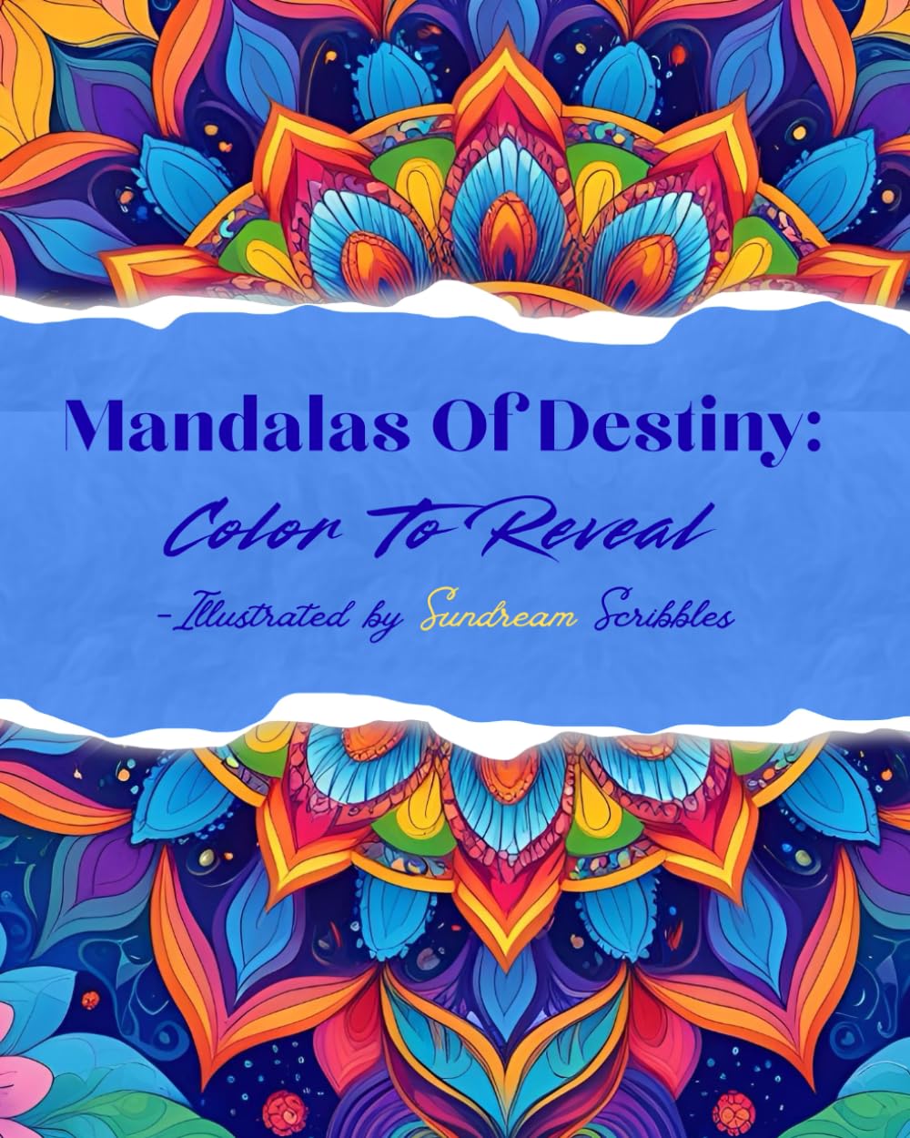 Mandalas Of Destiny:Color To Reveal (Independently published)
Mandalas Of Destiny:Color To Reveal (Independently published)