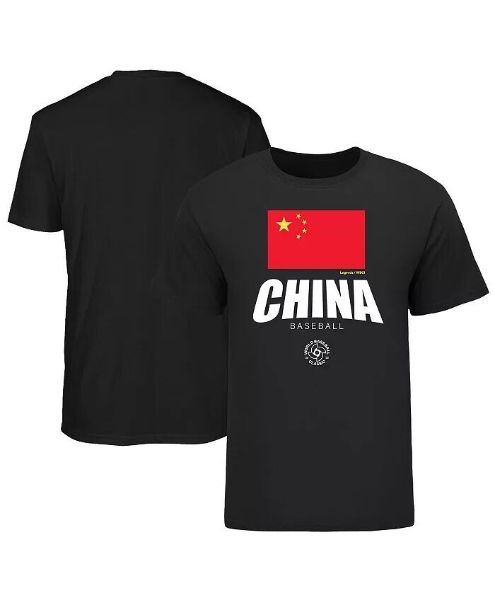 Мужская черная футболка China Baseball 2023 World Baseball Classic Federation Legends
Мужская черная футболка China Baseball 2023 World Baseball Classic Federation Legends