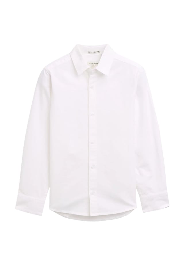 Рубашка прямого кроя с длинным рукавом и воротником-стойкой для детей Tom Tailor, белый
Рубашка прямого кроя с длинным рукавом и воротником-стойкой для детей Tom Tailor, белый