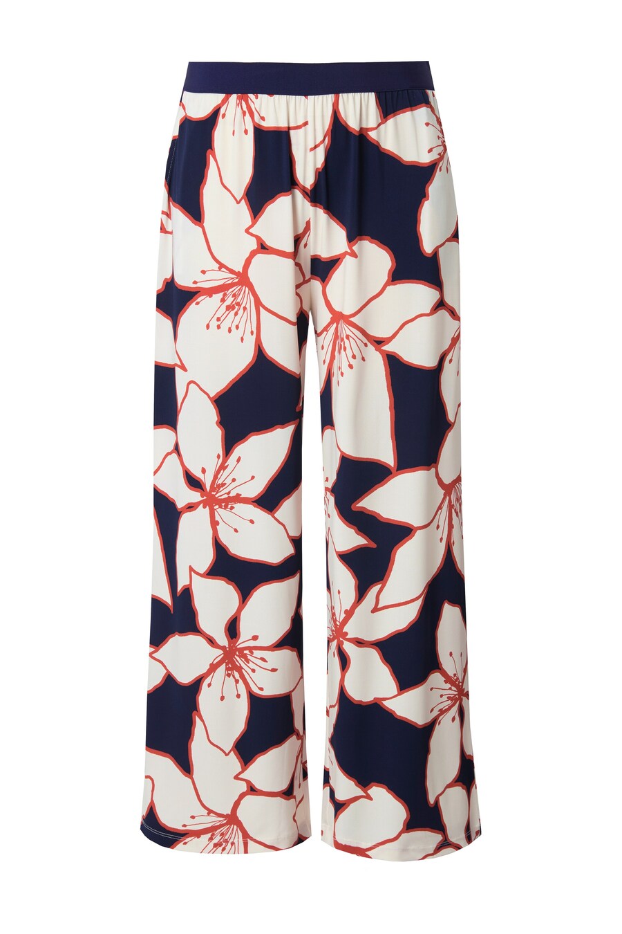 Брюки свободного кроя Ulla Popken, темно-синий
Брюки свободного кроя Ulla Popken, темно-синий