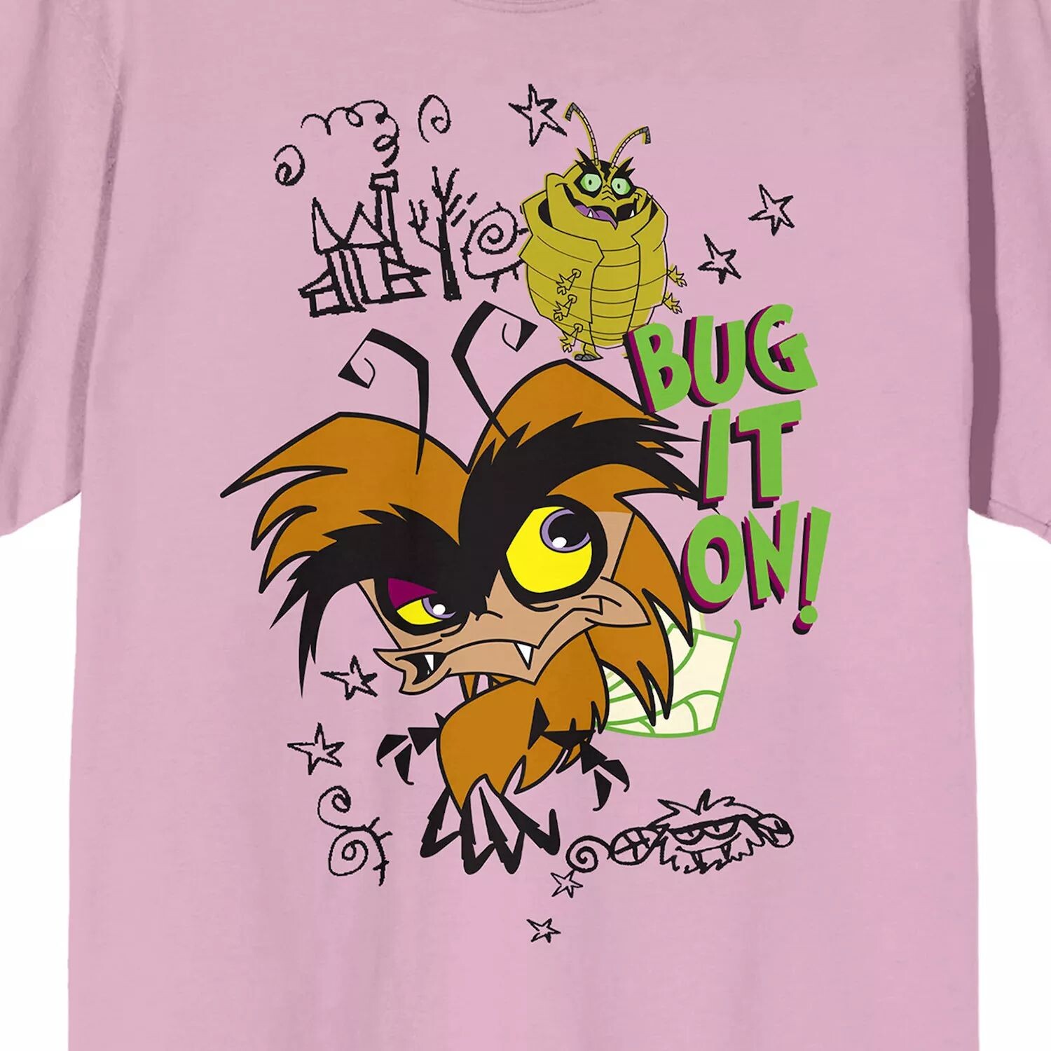 Мужское взросление Creepie "Bug It On!" Футболка с графическим рисунком Licensed Character
Мужское взросление Creepie "Bug It On!" Футболка с графическим рисунком Licensed Character