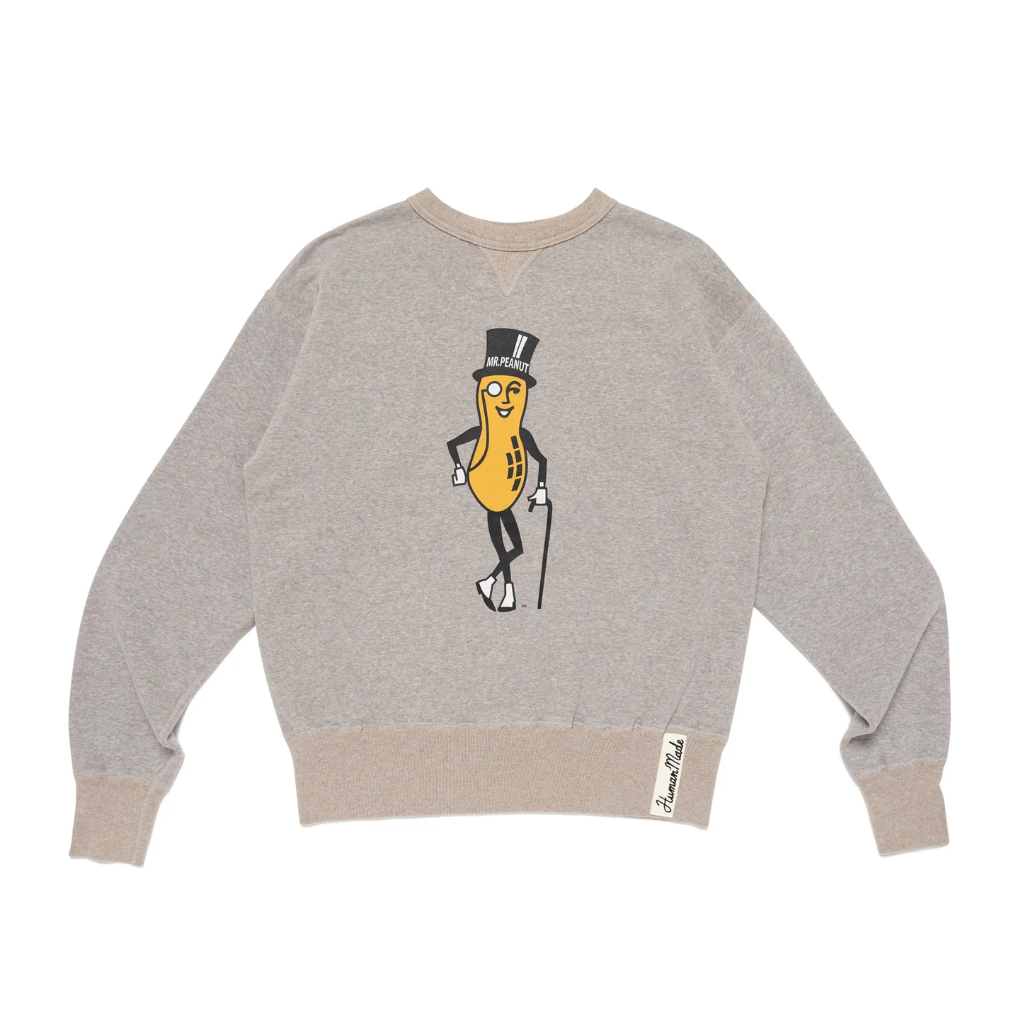 Свитшот Mr. Peanut, Collaboration Mr. Peanuts, Collaboration FW25 унисекс HUMAN MADE, серый
Свитшот Mr. Peanut, Collaboration Mr. Peanuts, Collaboration FW25 унисекс HUMAN MADE, серый
