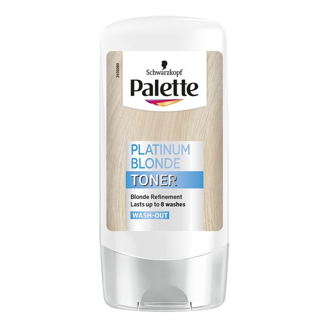 Делюкс временная краска для волос Palette, цвет platinum blonde, 150 мл
Делюкс временная краска для волос Palette, цвет platinum blonde, 150 мл