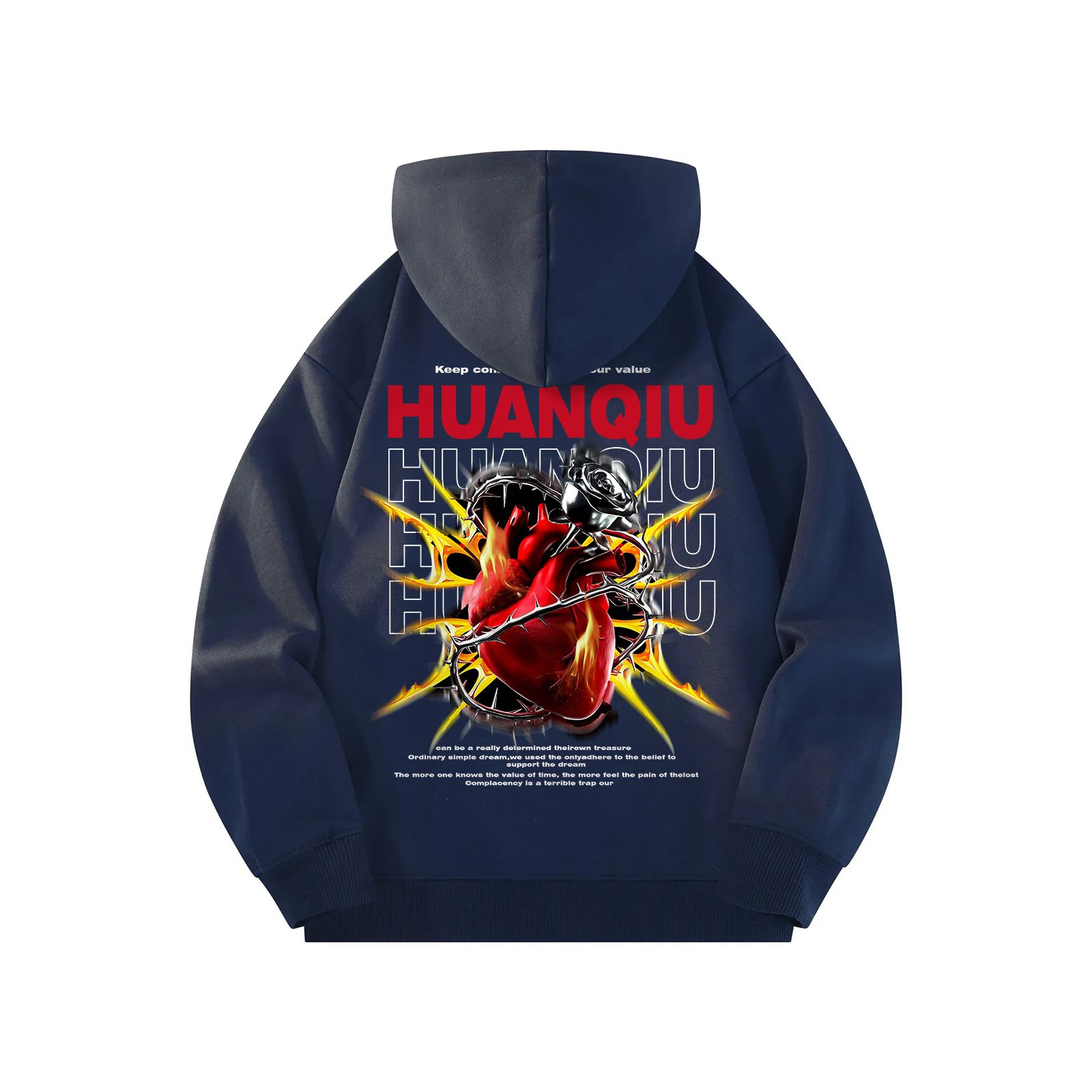 Толстовка Unisex Hooded Moderate Heavyweight HUANQIU, темно-синий
Толстовка Unisex Hooded Moderate Heavyweight HUANQIU, темно-синий