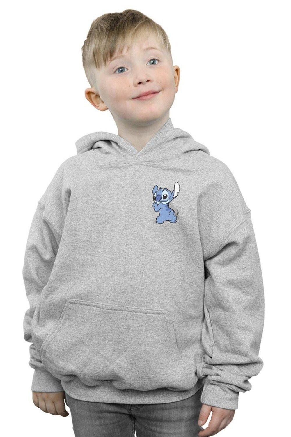 Толстовка Lilo And Stitch с принтом груди на спине Disney, серый
Толстовка Lilo And Stitch с принтом груди на спине Disney, серый