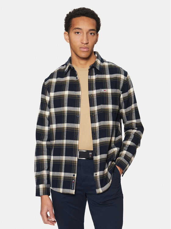 Рубашка обычного кроя Check Flannel DM0DM20670 Tommy Jeans, синий
Рубашка обычного кроя Check Flannel DM0DM20670 Tommy Jeans, синий