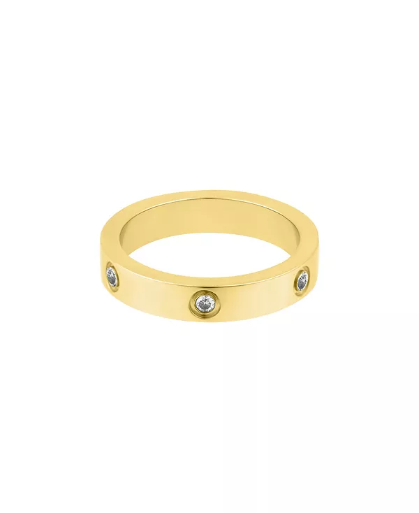 Кольцо-Кольцо с кубическим цирконием, устойчивым к потускнению, с паве из вечности Adornia, gold
Кольцо-Кольцо с кубическим цирконием, устойчивым к потускнению, с паве из вечности Adornia, gold