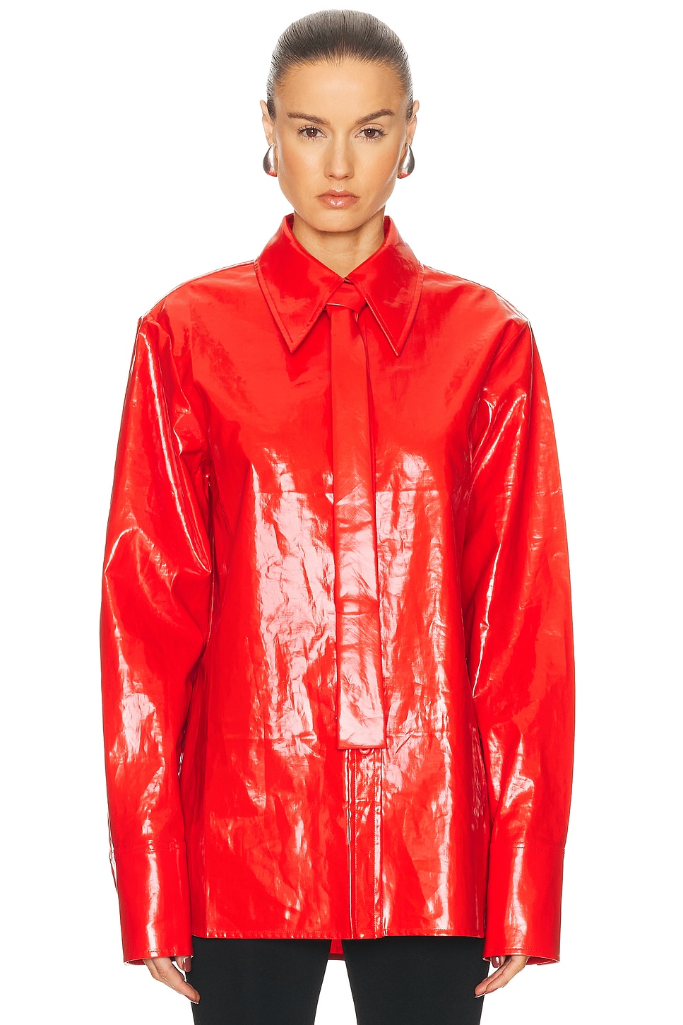 Галстук-рубашка Jil Sander, Paprika 
Галстук-рубашка Jil Sander, Paprika