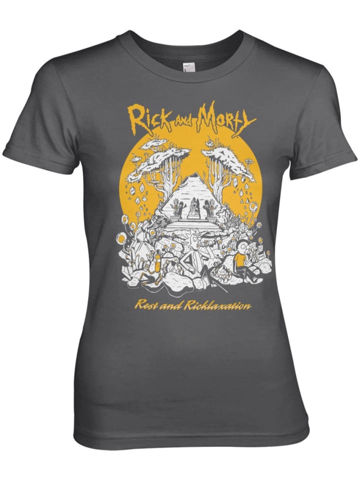 Рубашка серого цвета Rick and Morty
Рубашка серого цвета Rick and Morty