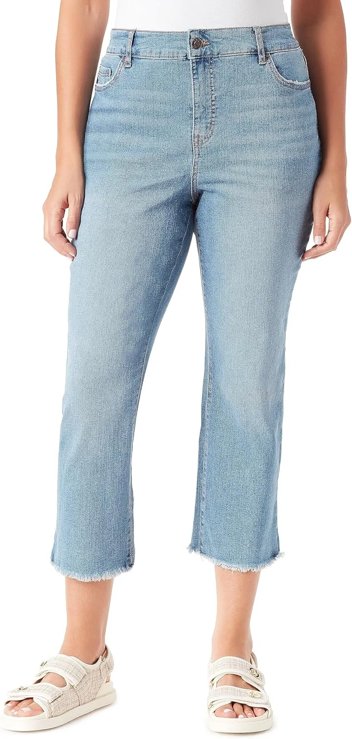 Vintage America Blues женские брюки-капри Petite Boho Slim Stretch Denim
Vintage America Blues женские брюки-капри Petite Boho Slim Stretch Denim