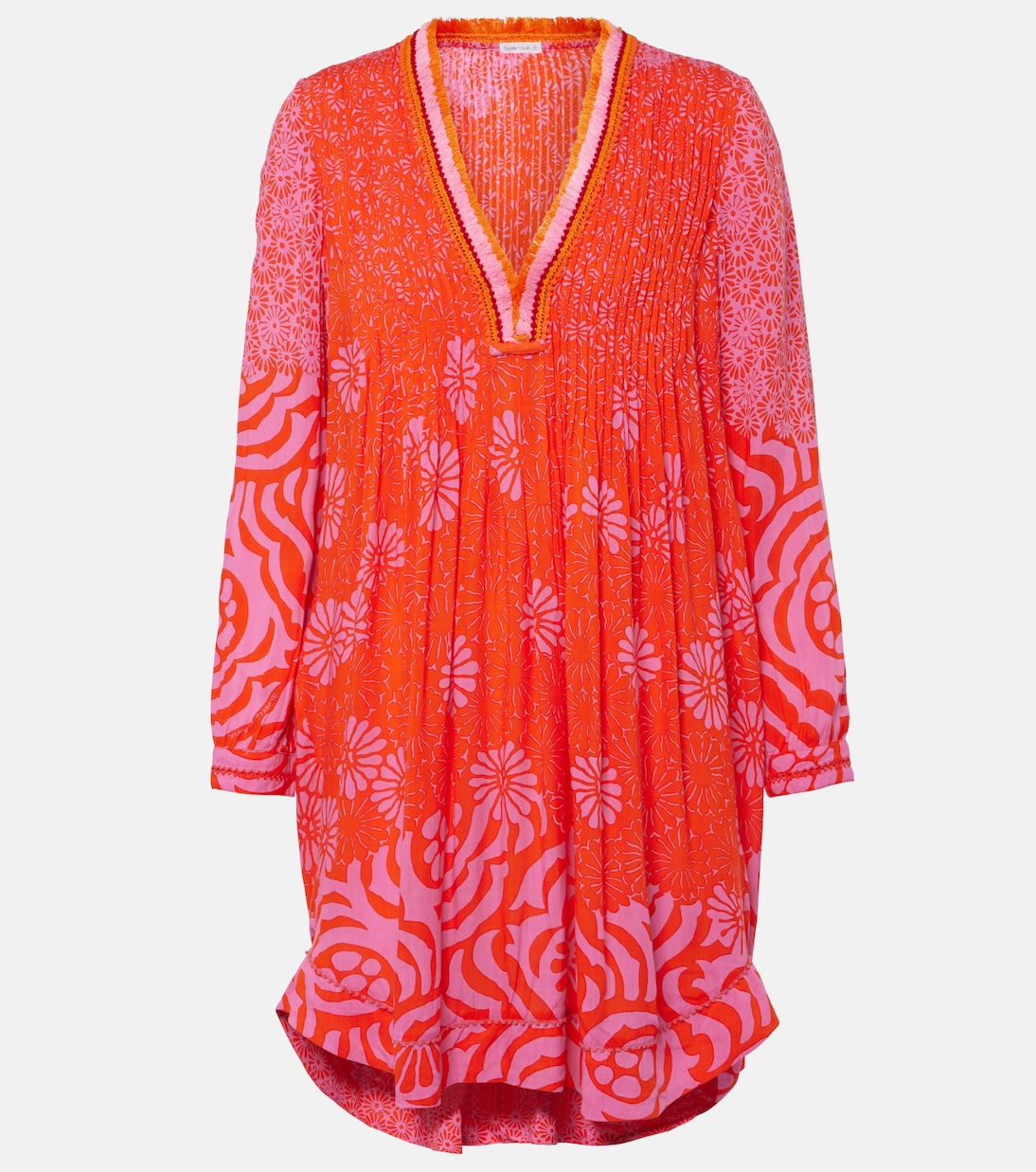 Мини-платье с принтом Бесси Poupette St Barth, Pink Daisy
Мини-платье с принтом Бесси Poupette St Barth, Pink Daisy