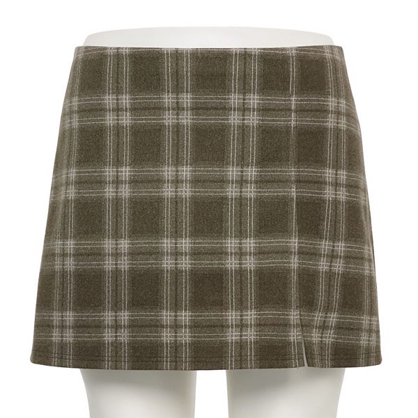 Юниорский плюс сайз мини-юбка-шорты a-line So, Plaid
Юниорский плюс сайз мини-юбка-шорты a-line So, Plaid