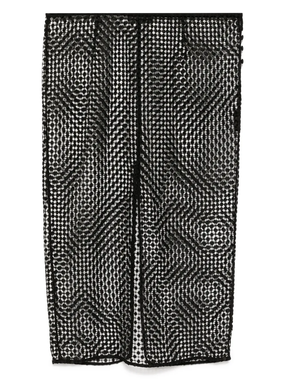 Ажурная юбка миди Kiki de Montparnasse, черный
Ажурная юбка миди Kiki de Montparnasse, черный