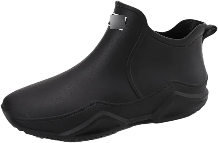 Модные дождевые сапоги для пары, мужские и женские высокие походные, рыбацкие водонепроницаемые ботинки, противоскользящие ботинки до щиколотки Wjnvfioo, черный
Модные дождевые сапоги для пары, мужские и женские высокие походные, рыбацкие водонепроницаемые ботинки, противоскользящие ботинки до щиколотки Wjnvfioo, черный