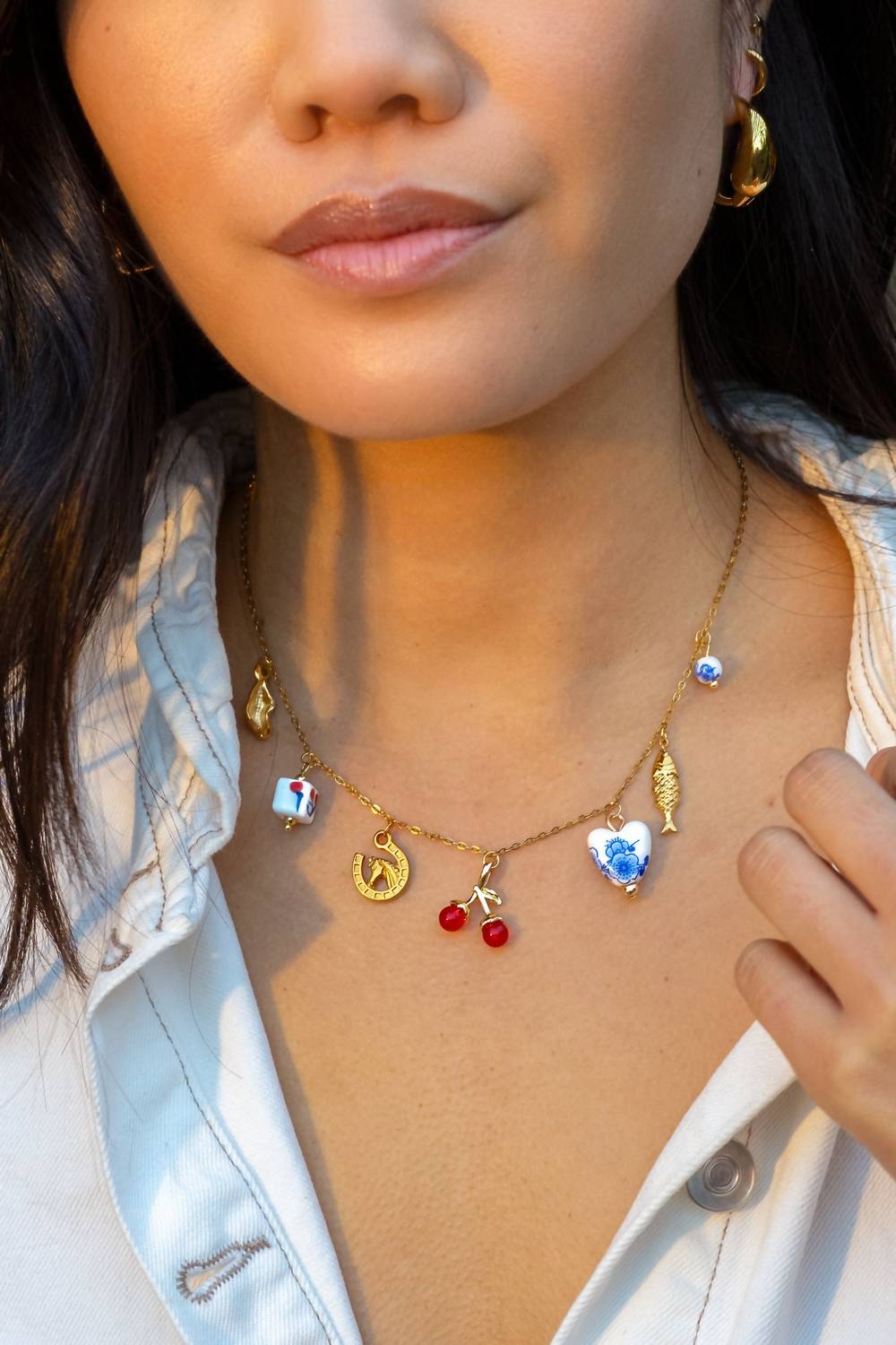 Многоцветное ожерелье Lucky Charmed Peter + June, Multi
Многоцветное ожерелье Lucky Charmed Peter + June, Multi