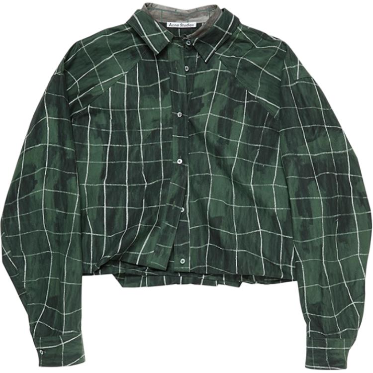 Acne Studios Рубашка Unisex Green Gray
Acne Studios Рубашка Unisex Green Gray