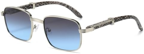 Винтажные квадратные солнцезащитные очки 2026 года для мужчин, модные градиентные очки с защитой от УФ-излучения UV400 для женщин, очки в стиле панк и метал MTZJH, Gold-grayblue
Винтажные квадратные солнцезащитные очки 2026 года для мужчин, модные градиентные очки с защитой от УФ-излучения UV400 для женщин, очки в стиле панк и метал MTZJH, Gold-grayblue