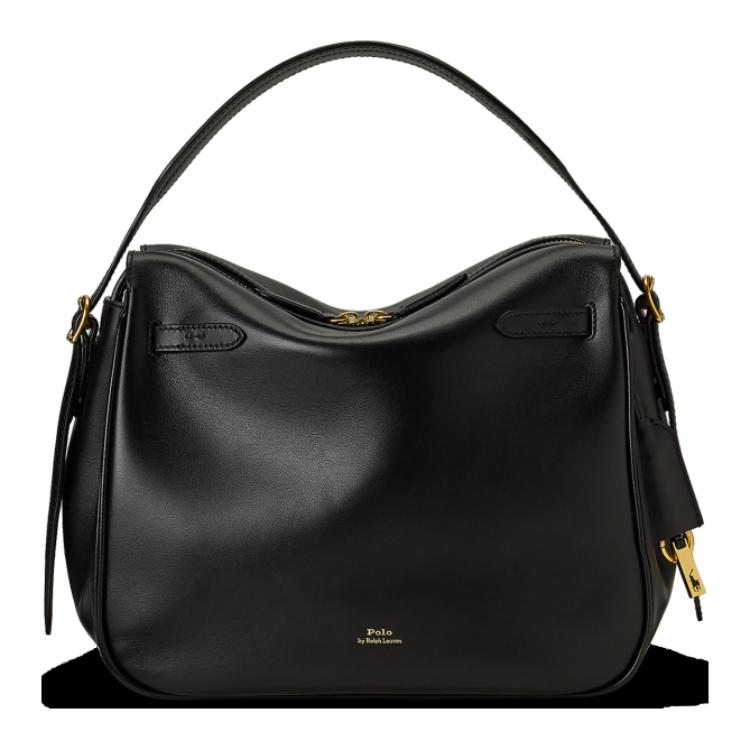 Ralph Lauren Женская черная кожаная сумка через плечо
Ralph Lauren Женская черная кожаная сумка через плечо