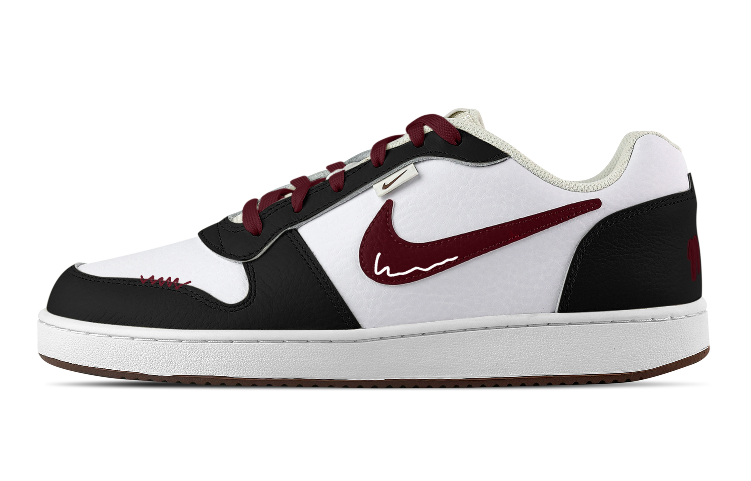 Nike Эбернон красная окантовка устойчивые к истиранию низкие скейтбордские кроссовки мужские черно-бело-красные, цвет Black White Red
Nike Эбернон красная окантовка устойчивые к истиранию низкие скейтбордские кроссовки мужские черно-бело-красные, цвет Black White Red