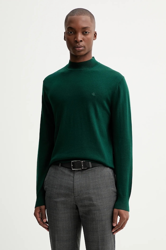 Шерстяной свитер Calvin Klein, зеленый
Шерстяной свитер Calvin Klein, зеленый