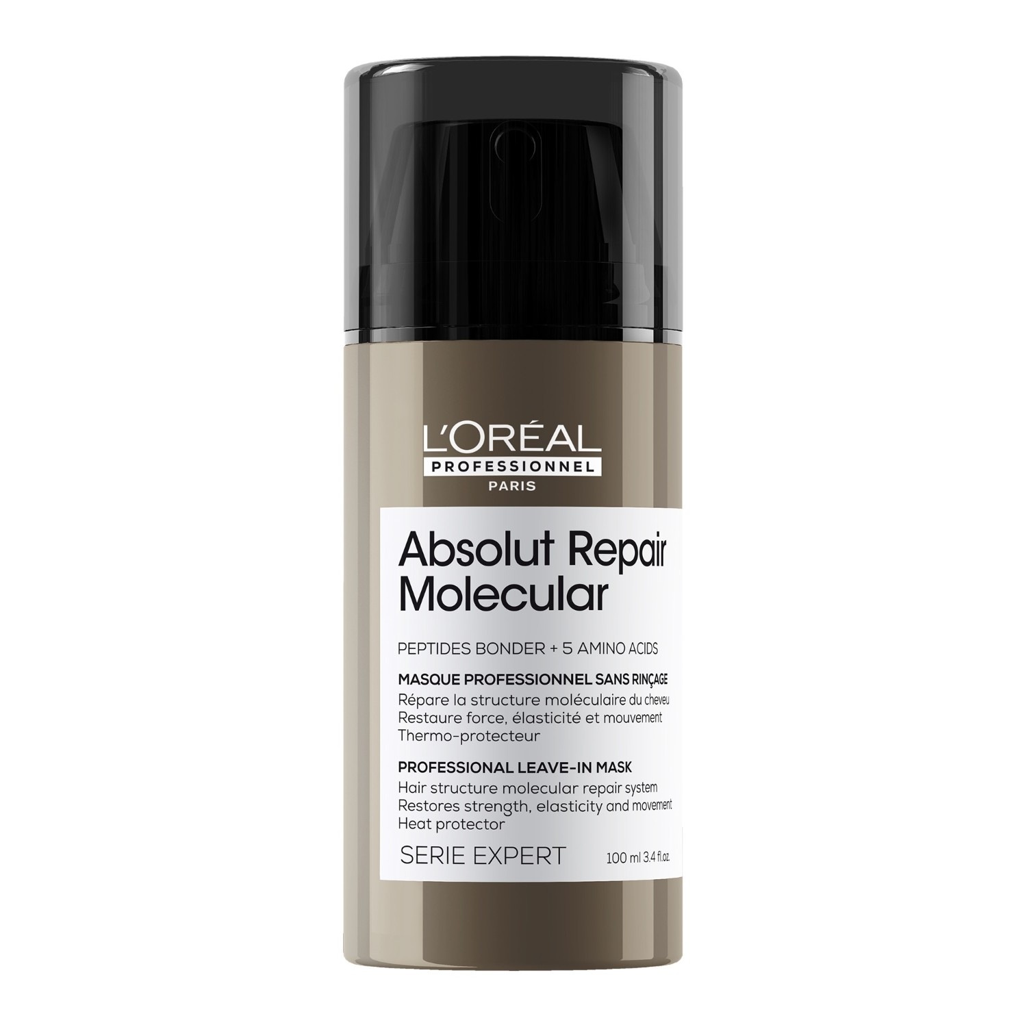 Маска для волос serie expert absolut repair molecular leave-in L Oreal Professionnel Paris, объем 100 мл
Маска для волос serie expert absolut repair molecular leave-in L Oreal Professionnel Paris, объем 100 мл