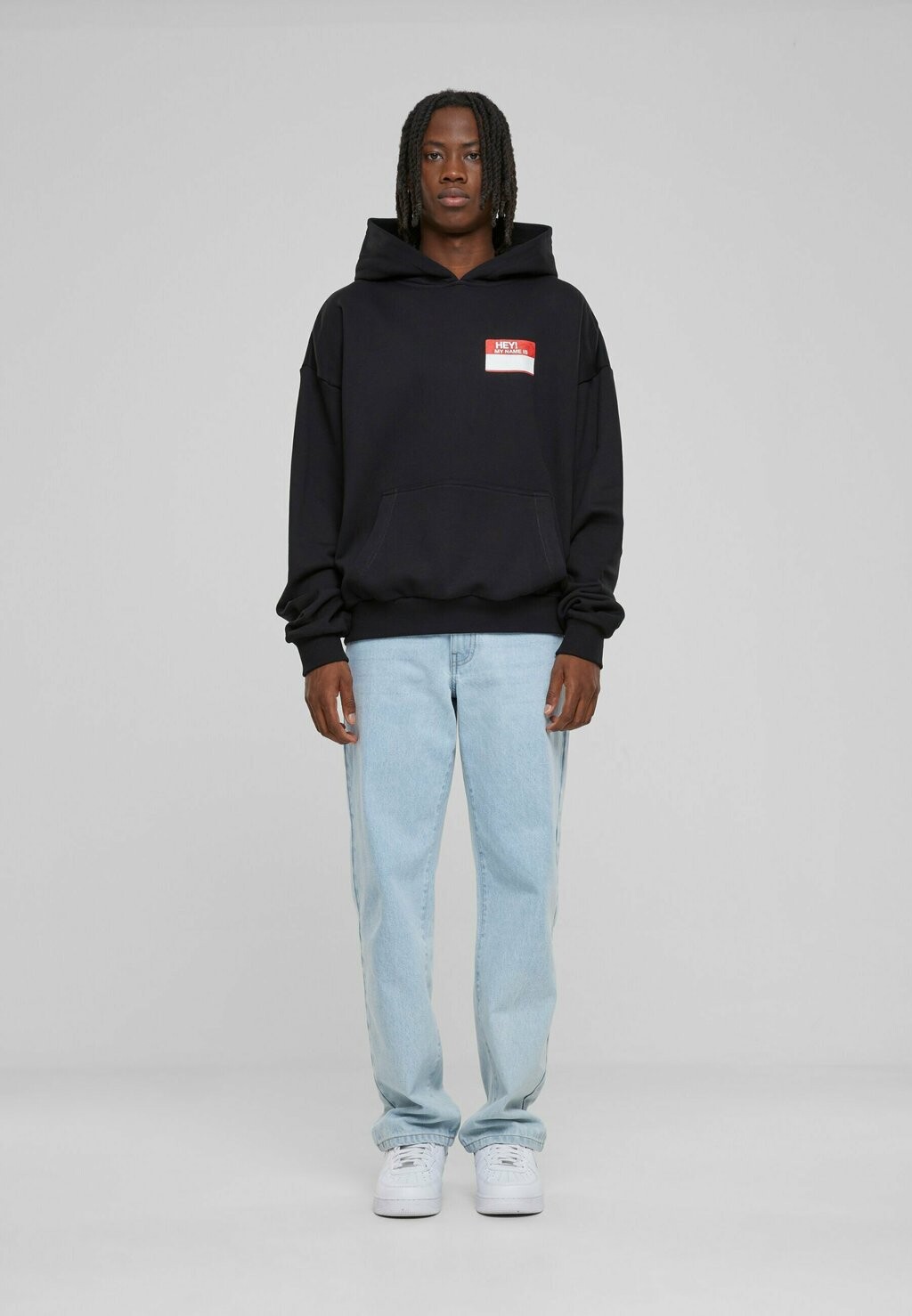 Толстовка Hey My Name Is Upscale by Mister Tee, черный 
Толстовка Hey My Name Is Upscale by Mister Tee, черный