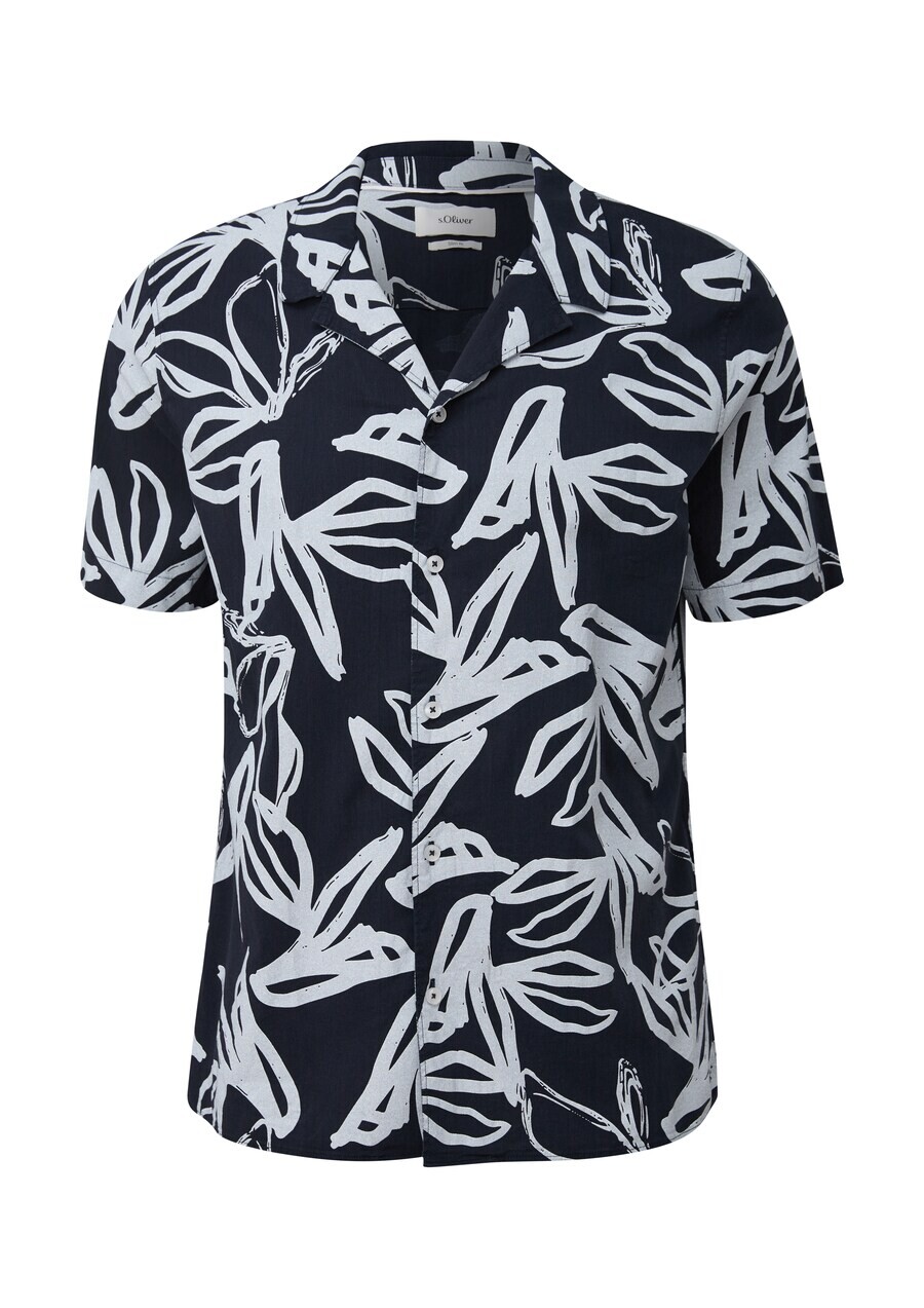 Повседневная рубашка s.Oliver BLACK LABEL Regular fit Button Up Shirt, темно-синий
Повседневная рубашка s.Oliver BLACK LABEL Regular fit Button Up Shirt, темно-синий
