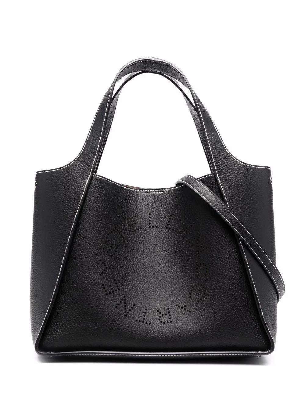 Сумка-тоут Stella Logo STELLA MCCARTNEY, черный 
Сумка-тоут Stella Logo STELLA MCCARTNEY, черный