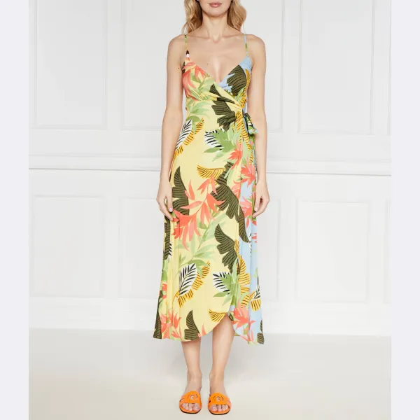 Тропическое отпускное платье Desigual, мультиколор
Тропическое отпускное платье Desigual, мультиколор