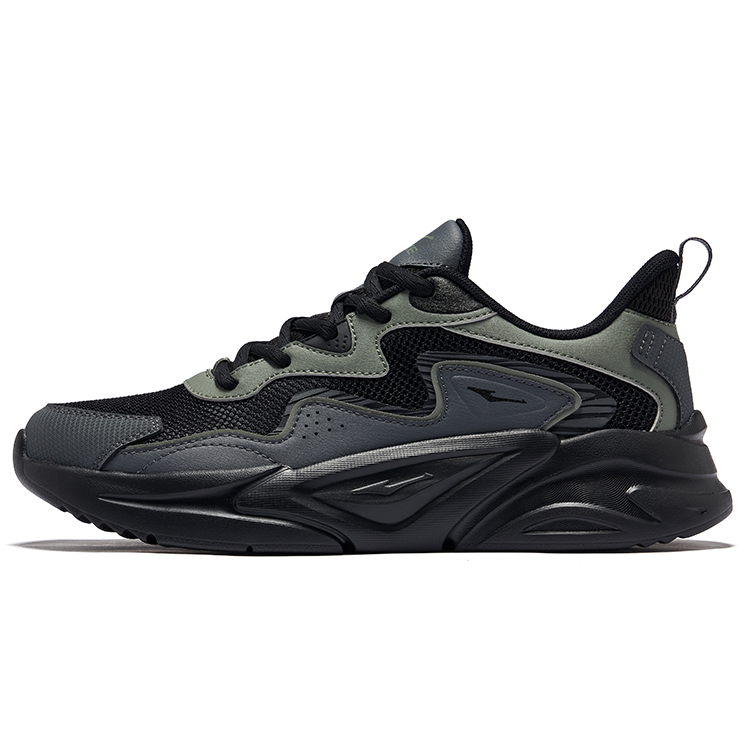 Erke Кроссовки Chuanliu 2.0 Cushioned Wear-Resistant Breathable Low-Top Casual Shoes Men's Jet Black Carbon Gray
Erke Кроссовки Chuanliu 2.0 Cushioned Wear-Resistant Breathable Low-Top Casual Shoes Men's Jet Black Carbon Gray