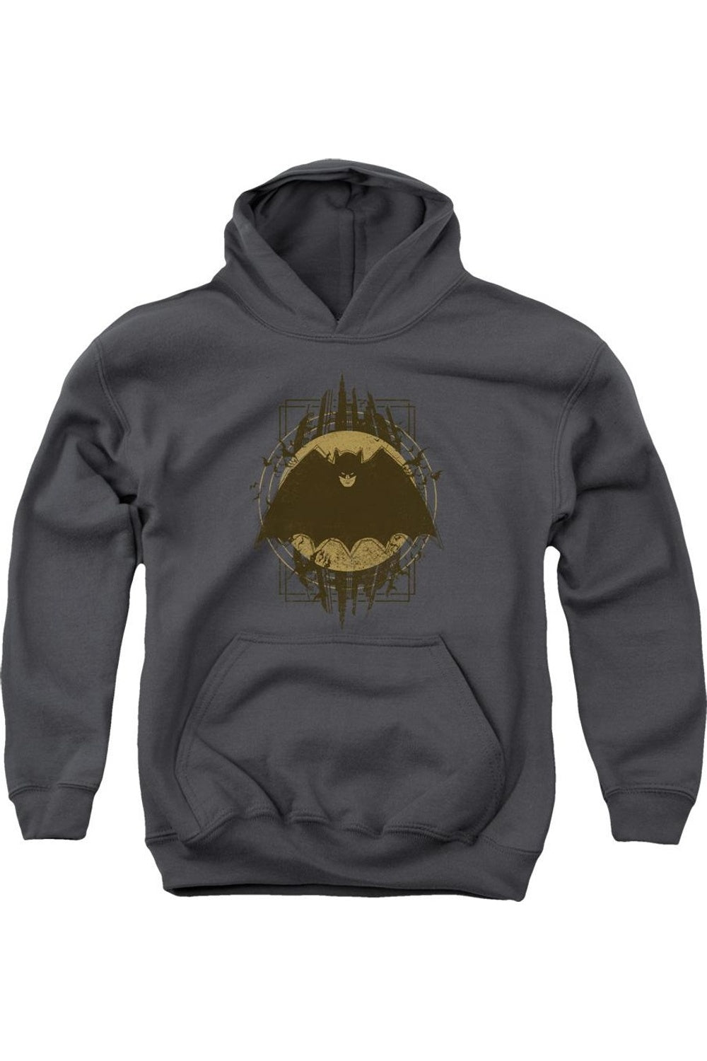 Детская толстовка с капюшоном и логотипом Batman Gildan, Charcoal
Детская толстовка с капюшоном и логотипом Batman Gildan, Charcoal