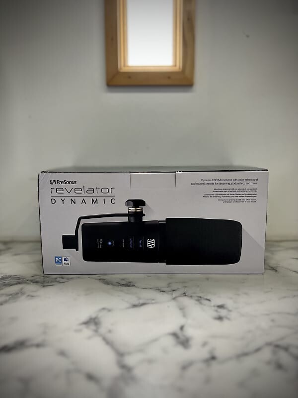 Динамический микрофон PreSonus Revelator USB Cardioid Dynamic Microphone
Динамический микрофон PreSonus Revelator USB Cardioid Dynamic Microphone