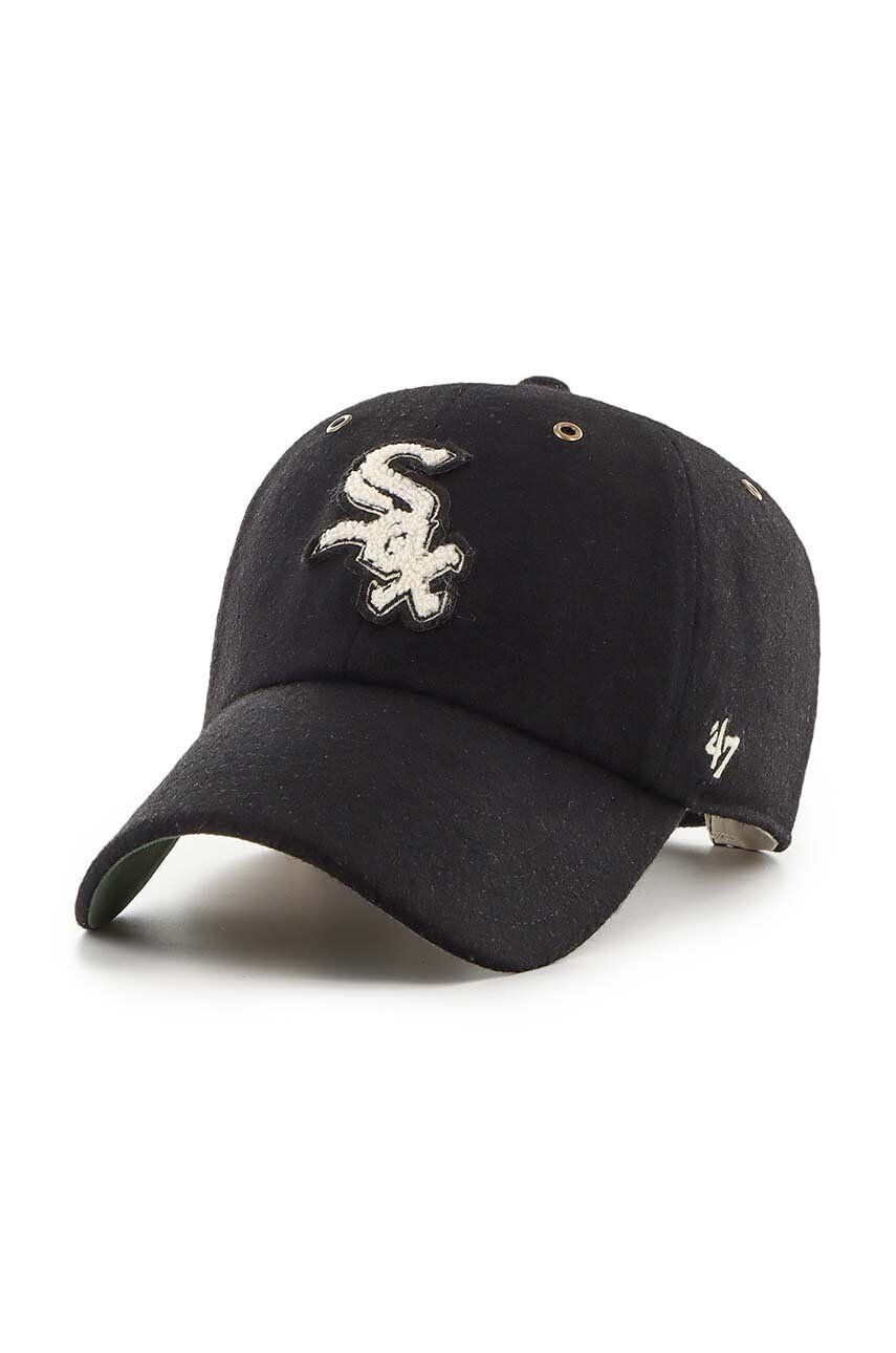 Хлопковая фуражка 47 бренда MLB Chicago White Sox 47 Brand, черный
Хлопковая фуражка 47 бренда MLB Chicago White Sox 47 Brand, черный