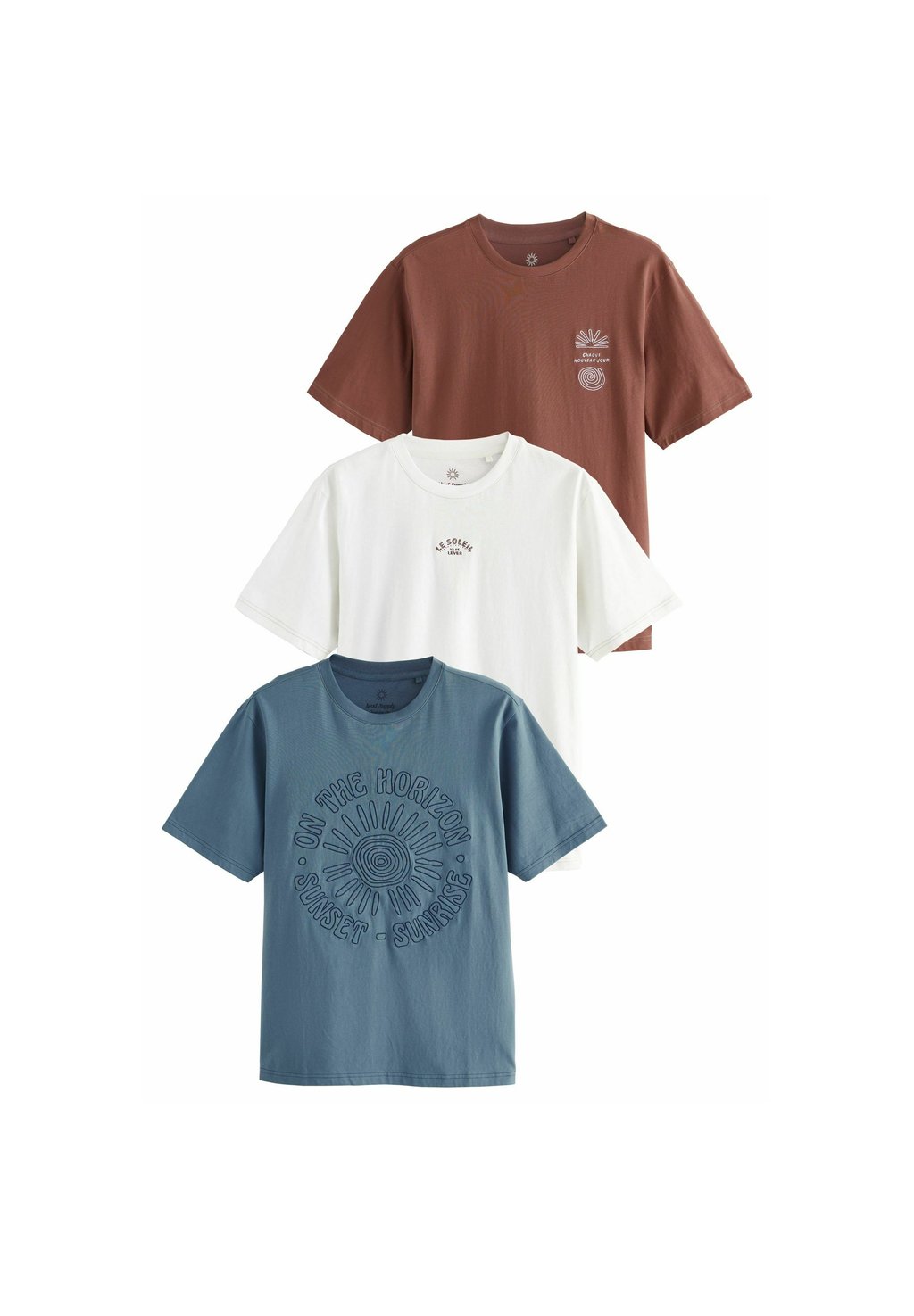 Футболка с принтом REGULAR FIT RAPHIC 3 PACK Next, синий
Футболка с принтом REGULAR FIT RAPHIC 3 PACK Next, синий