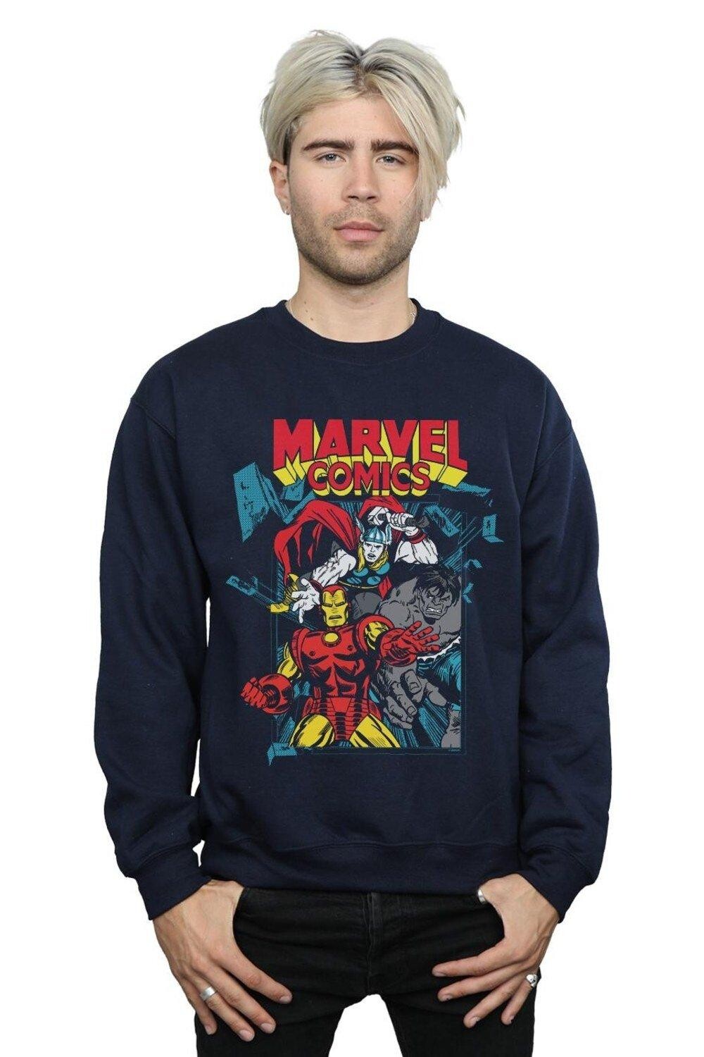 Толстовка Trio Pose Marvel Comics, темно-синий
Толстовка Trio Pose Marvel Comics, темно-синий