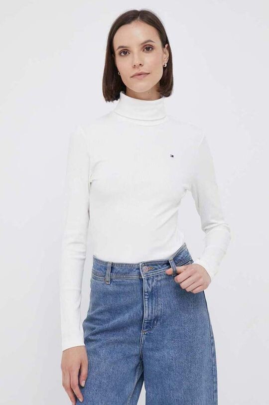 Лонгслив Tommy Hilfiger, бежевый 
Лонгслив Tommy Hilfiger, бежевый