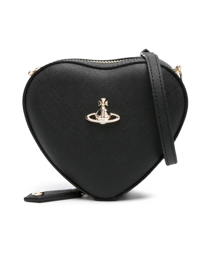 Сумка в форме сердца из искусственной кожи с бляшкой в виде шара Vivienne Westwood, черный
Сумка в форме сердца из искусственной кожи с бляшкой в виде шара Vivienne Westwood, черный