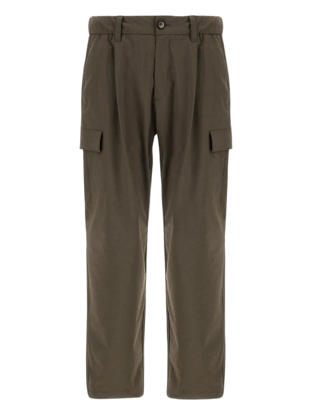 Брюки карго со складками Herno, коричневый
Брюки карго со складками Herno, коричневый